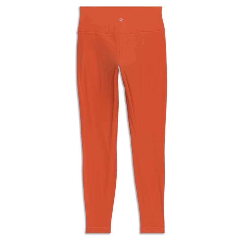 Lululemon align hi rise orange size 6